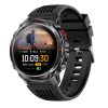 HT37 Ceas inteligent – Apeluri Bluetooth, GPS, ecran AMOLED, sport și sănătate într-un singur dispozitiv – Negru HT37 Ceas inteligent – Apeluri Bluetooth, GPS, ecran AMOLED, sport și sănătate într-un singur dispozitiv – Negru
