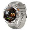 HT37 Ceas inteligent – Apeluri Bluetooth, GPS, ecran AMOLED, sport și sănătate într-un singur dispozitiv – Argintiu