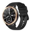 T01 Ceas inteligent negru – Apeluri Bluetooth, monitorizare ritm cardiac, pedometru