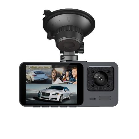 Cameră auto WiFi S10 Pro cu 3 camere – Full HD