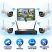 Set de 4 camere de supraveghere IP wireless 5G cu Wi-Fi, 2 MP Full HD, cu NVR cu 4 canale, IP66