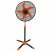Set de 2 ventilatoare de podea de 18 colos – cu 5 pale, 3 trepte de viteză, înălțime reglabilă între 104 și 132 cm, portocaliu Set de 2 ventilatoare de podea de 18 colos – cu 5 pale, 3 trepte de viteză, înălțime reglabilă între 104 și 132 cm, portocaliu