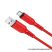 Cablu de date și încărcare HOCO X59 Victory USB-A–USB-C, 2 m, roșu