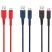 Cablu de date și încărcare HOCO X59 Victory USB-A–USB-C, 2 m, roșu