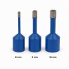 Set de burghie cu particule de diamant BRSCHNITT, 6/8/10 mm, 3 bucăți Set de burghie cu particule de diamant BRSCHNITT, 6/8/10 mm, 3 bucăți