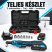 Set de șurubelnițe cu cheie cu clichet și baterie REXTOOL, cu 2 baterii Set de șurubelnițe cu cheie cu clichet și baterie REXTOOL, cu 2 baterii