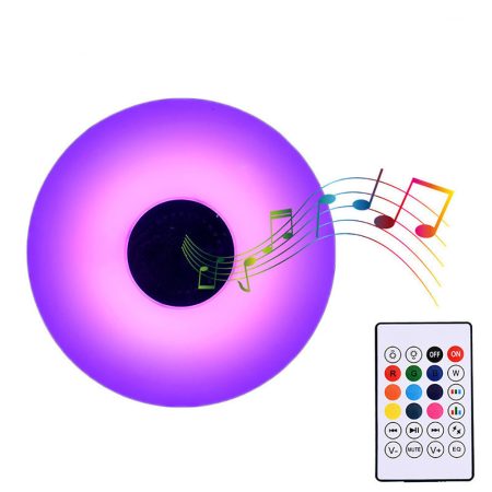 Lampă RGB cu difuzor încorporat cu telecomandă de 20W