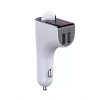 Căști și transmițător auto 2 în 1 + 2 carduri USB + TF Căști și transmițător auto 2 în 1 + 2 carduri USB + TF